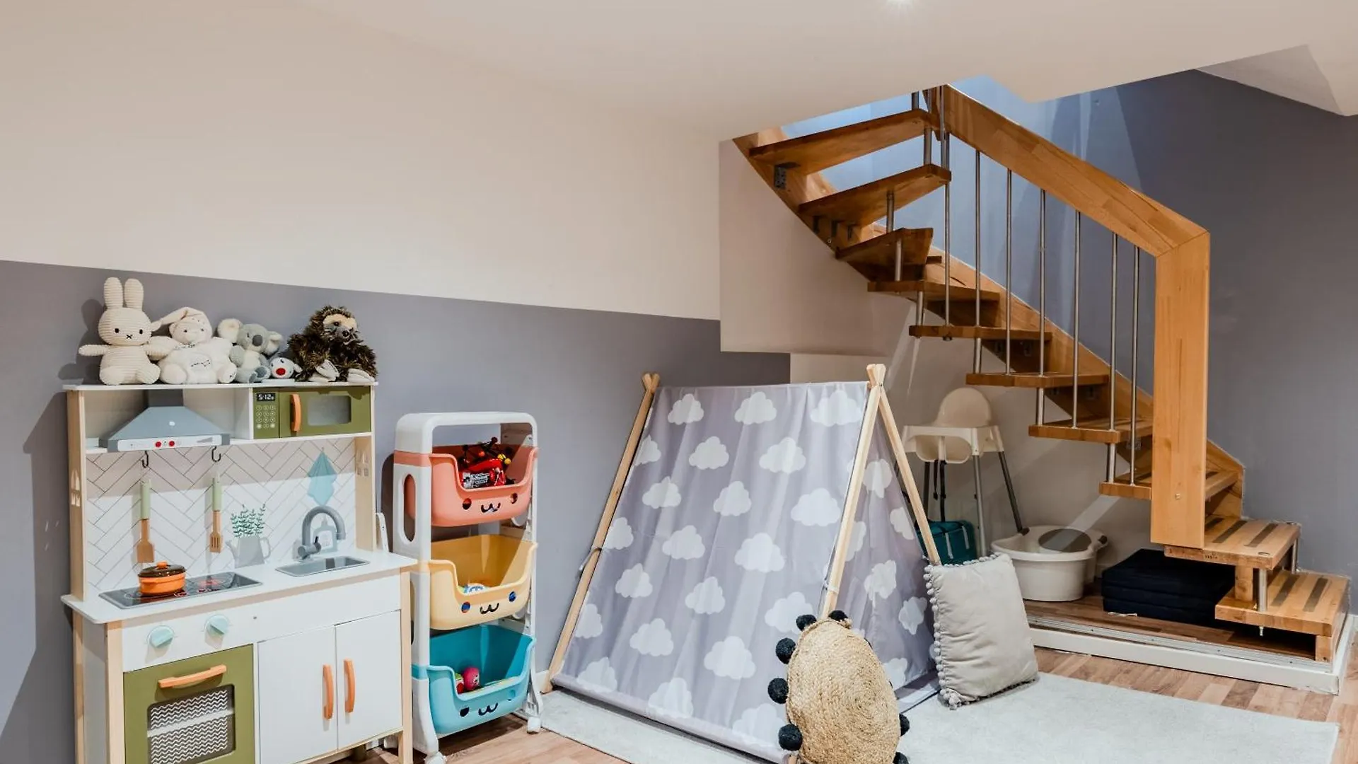 Apartment Spacious, Central 3 Room Flat With Gym & Play Area Berlin